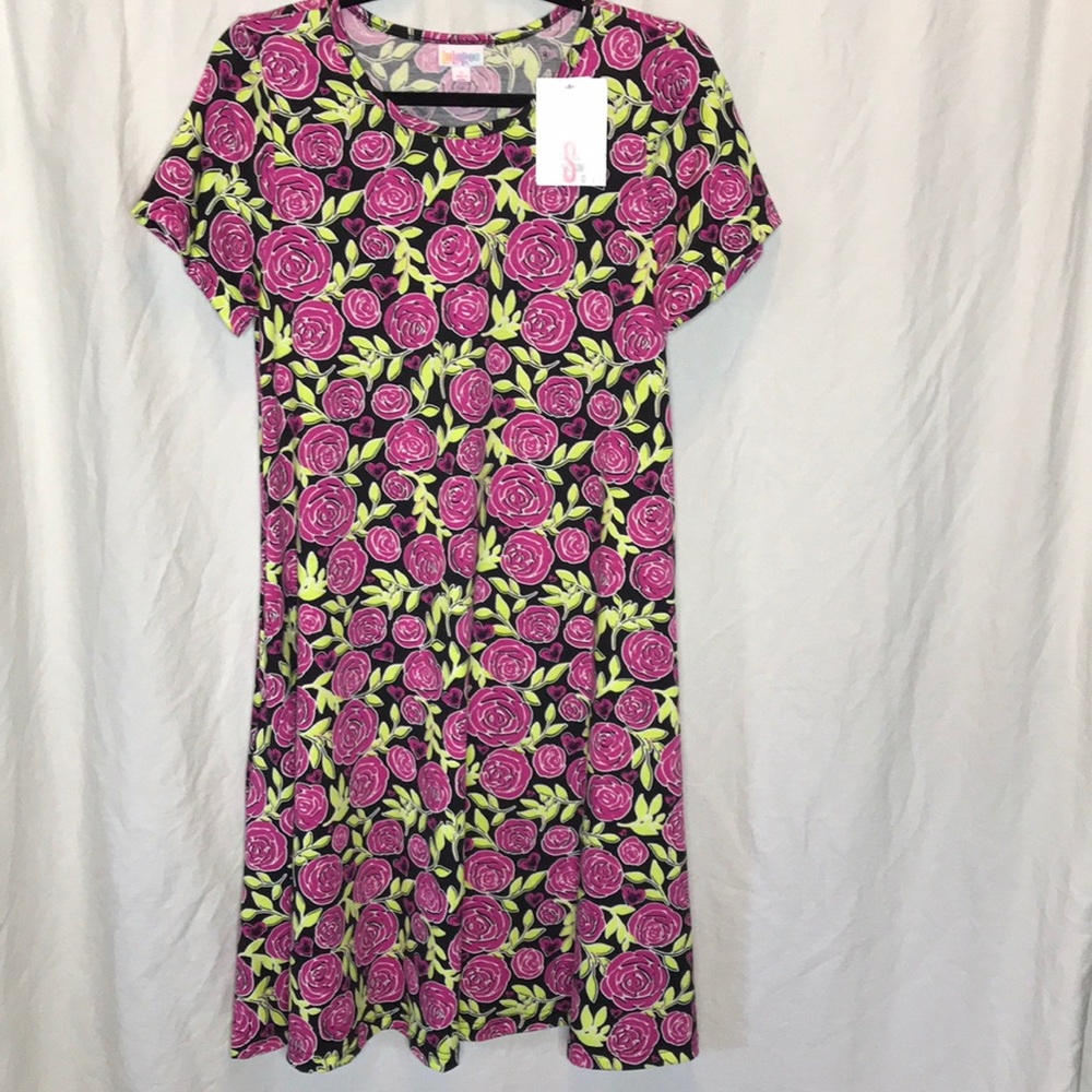 LuLaRoe Jessie Dress floral print